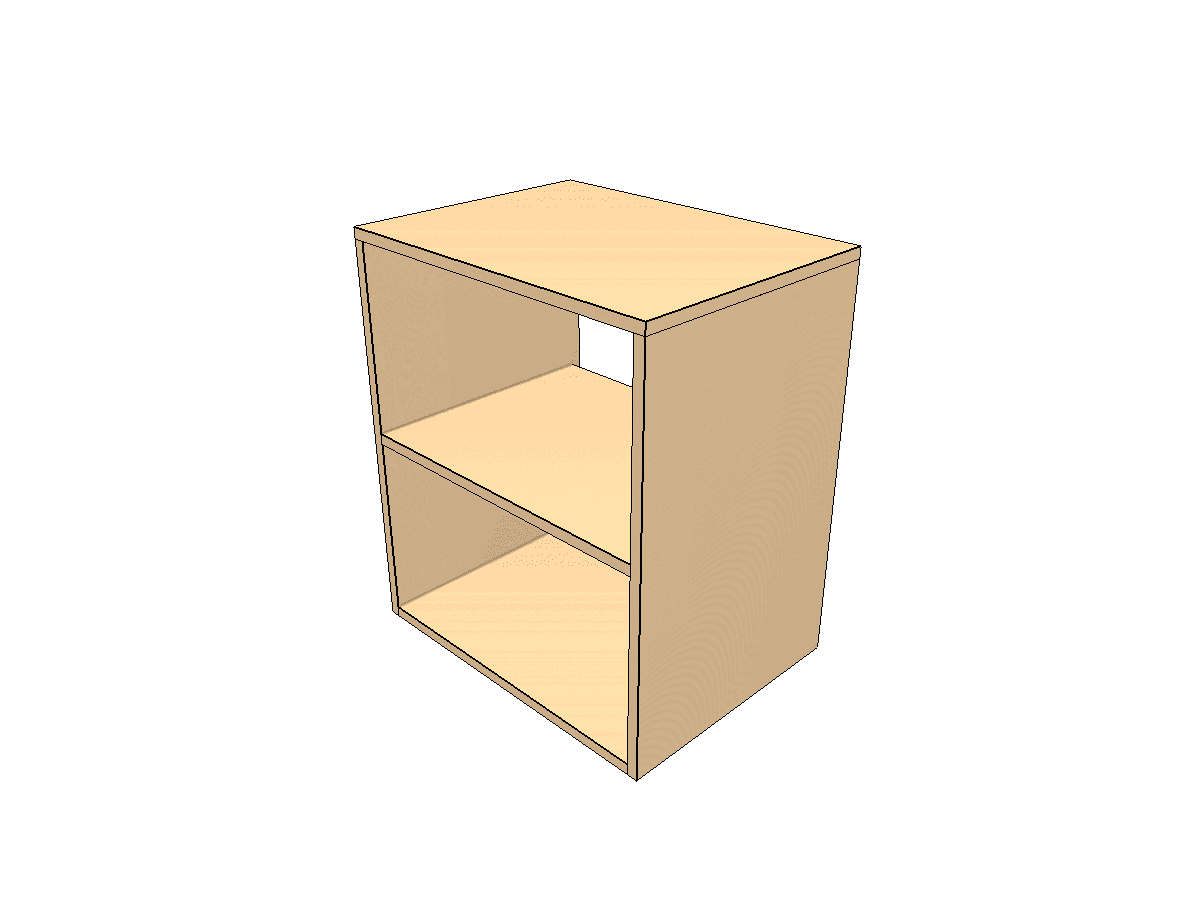 Step 5: Top panel completes the box